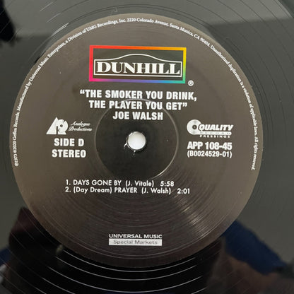 Joe Walsh - The Smoker You Drink, The Player You Get | Mint (M) Mint (M) - ROCK *SEALED*