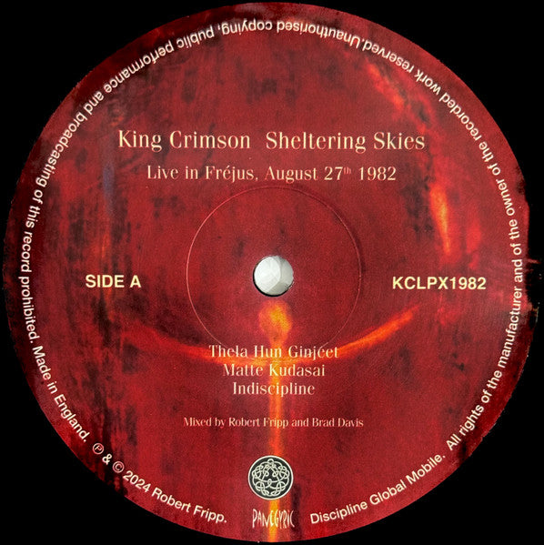 Sheltering Skies (Live In Fréjus, August 27th 1982) (VINYL) | Mint (M) Mint (M) - ROCK *SEALED*