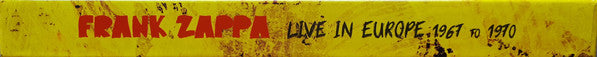 Live In Europe 1967 To 1970 (6XLP BOX* | Mint (M) Mint (M) - ROCK *SEALED*