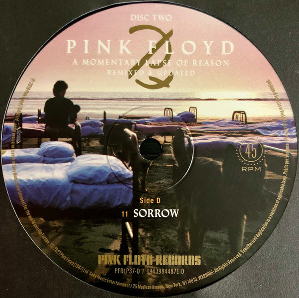 A Momentary Lapse Of Reason (Remixed & Updated) *LIGHT CREASE* (2xVINYL) | Mint (M) Excellent+ (EX+) - ROCK *SEALED*