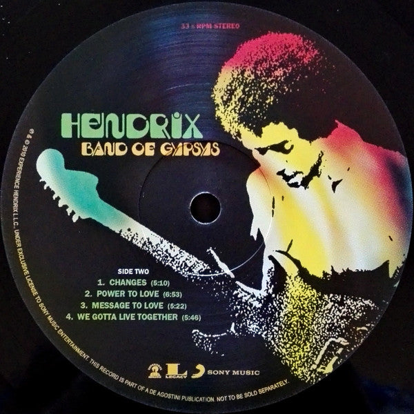 Jimi Hendrix - Band Of Gypsys (180G VINYL - IMPORT) | Mint (M) Mint (M) - ROCK *SEALED*