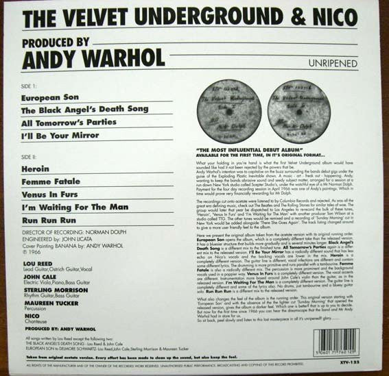 The Velvet Underground - Unripened (VINYL LP UNO) | NEW - ROCK *SEALED*