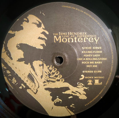 The Jimi Hendrix Experience - Live At Monterey (180G VINYL - IMPORT) | Mint (M) Mint (M) - ROCK *SEALED*
