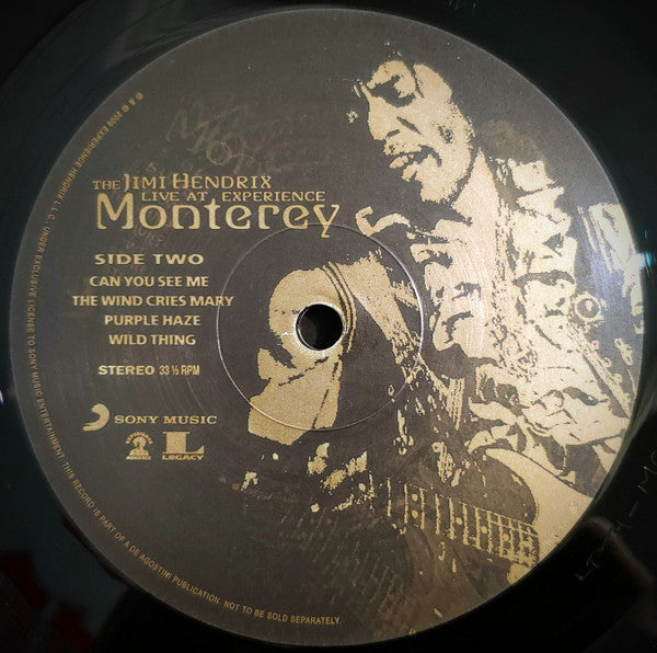 The Jimi Hendrix Experience - Live At Monterey (180G VINYL - IMPORT) | Mint (M) Mint (M) - ROCK *SEALED*