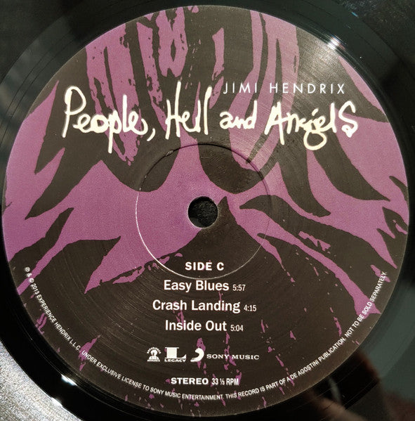 Jimi Hendrix - People, Hell And Angels (180G 2xVINYL - IMPORT