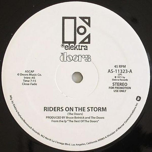 Riders On The Storm / Soul Kitchen | Mint (M) Mint (M)