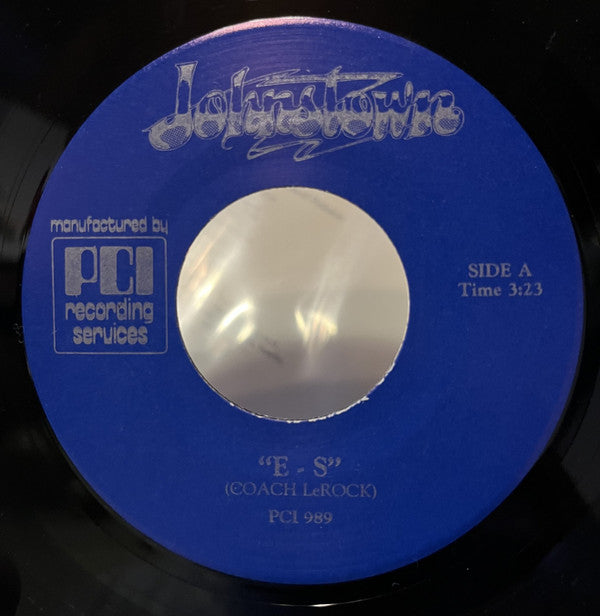 Johnstown - E - S *SIGNED* | Very Good Plus (VG+) Very Good (VG) - ROCK / USED *45' / VERY GOOD++*