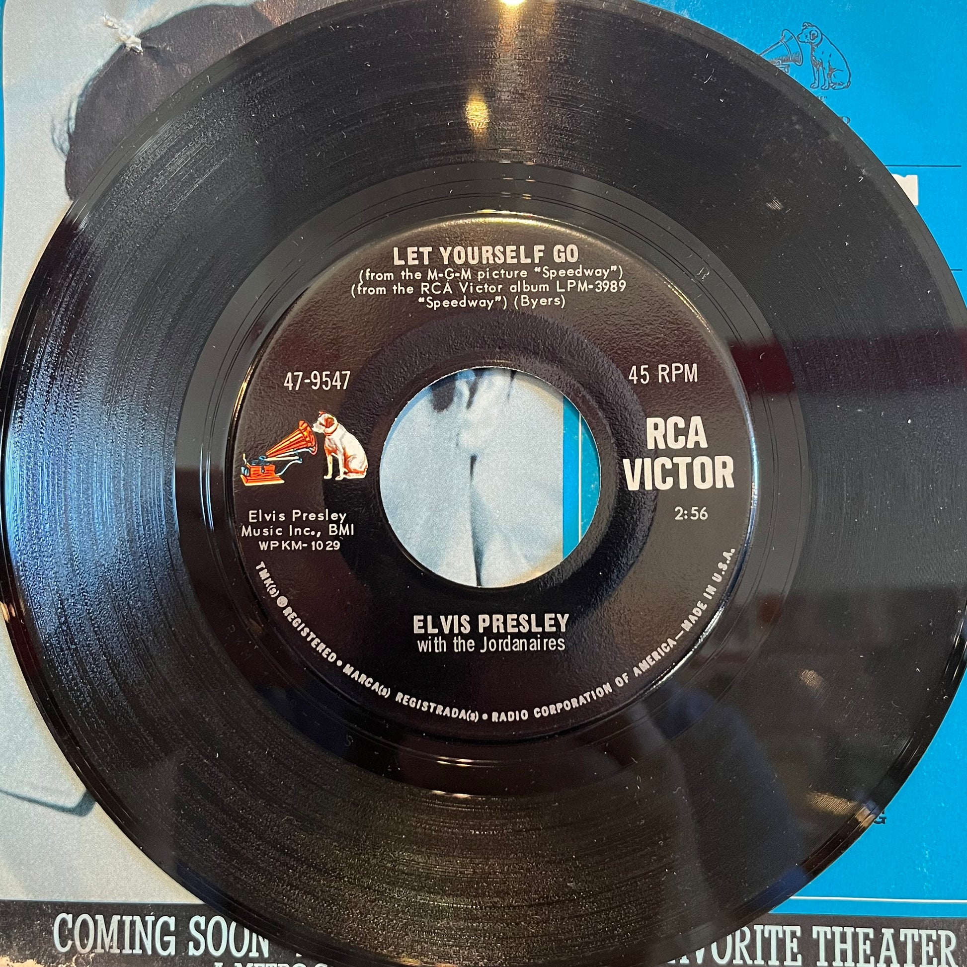 Elvis Presley - Your Time Hasn't Come Yet, Baby / Let Yourself Go | Excellent (EX) Very Good (VG) - ROCK / USED *EXCELLENT/45*