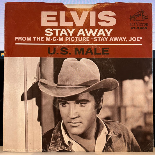 Elvis Presley - U.S. Male | Excellent (EX) Excellent (EX) - ROCK / USED *EXCELLENT+/45*