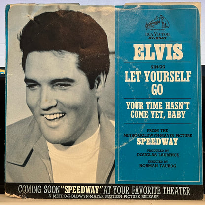 Elvis Presley - Your Time Hasn't Come Yet, Baby / Let Yourself Go | Excellent (EX) Very Good (VG) - ROCK / USED *EXCELLENT/45*