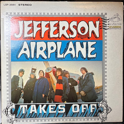 Jefferson Airplane Takes Off (VINYL) | Excellent+ (EX+) Excellent (EX) - ROCK / USED *EXCELLENT+*
