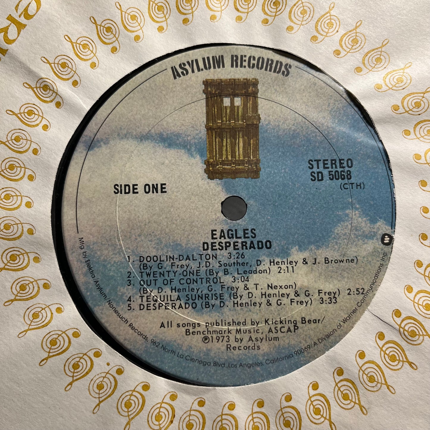 Eagles - Desperado | Excellent (EX) Near Mint (NM) - ROCK / USED *EXCELLENT+*