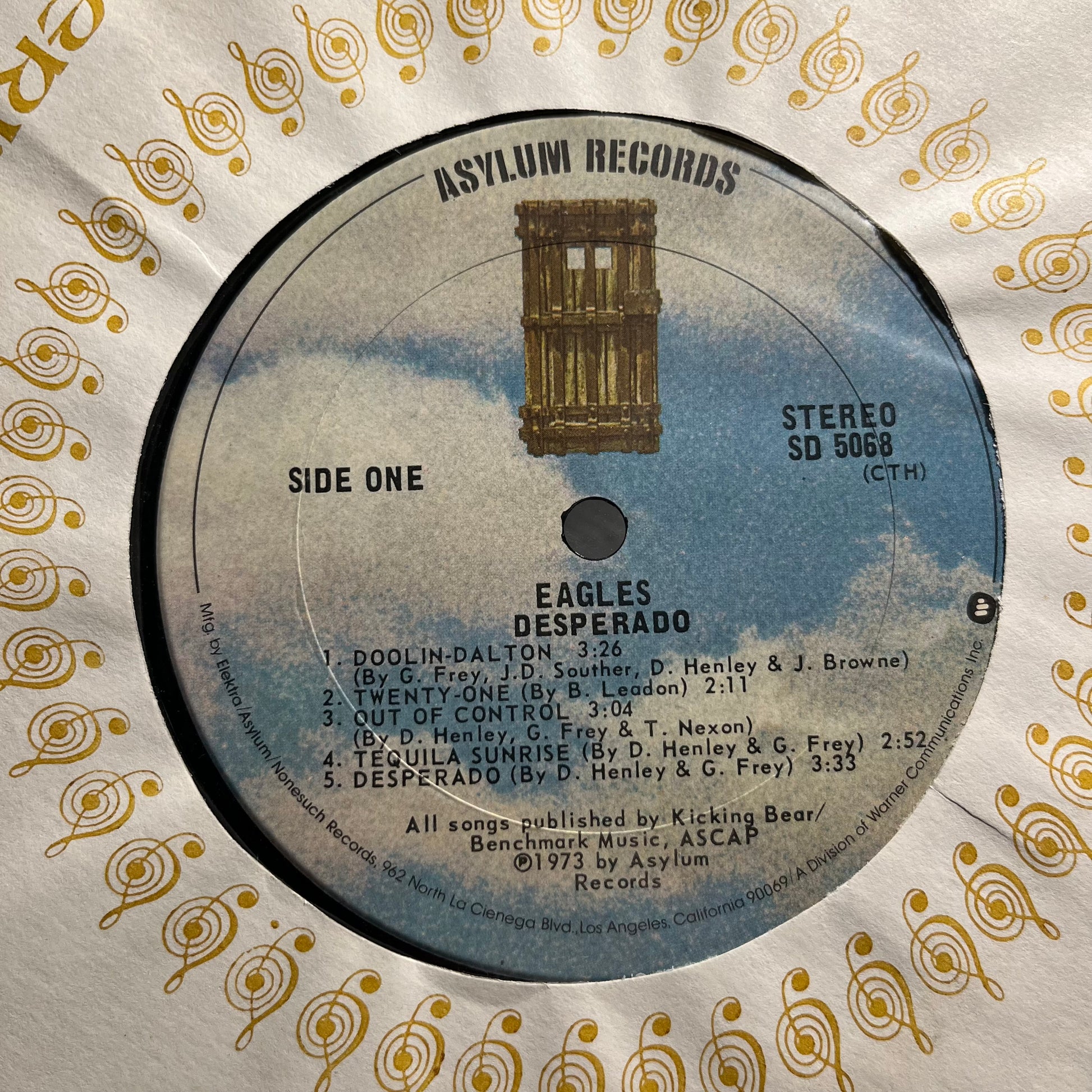 Eagles - Desperado | Excellent (EX) Near Mint (NM) - ROCK / USED *EXCELLENT+*