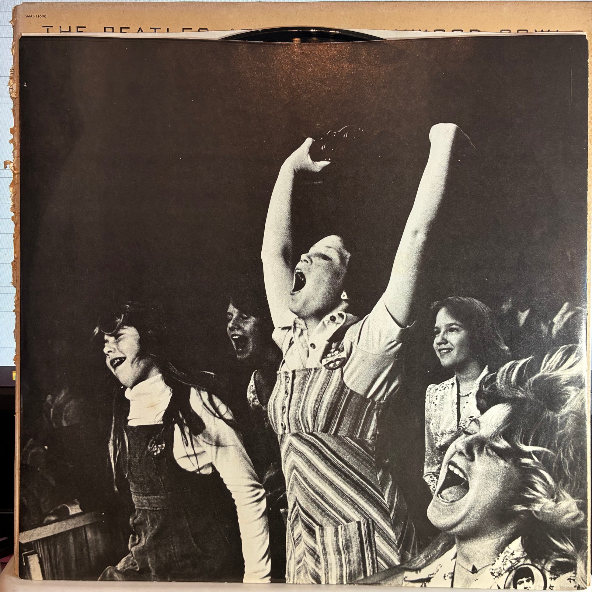 The Beatles At The Hollywood Bowl (VINYL) | Excellent+ (EX+) Very Good Plus (VG+) - ROCK / USED *EXCELLENT+*