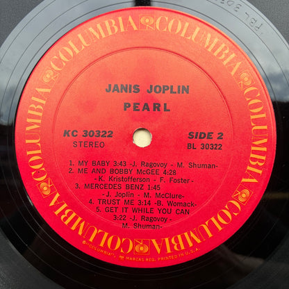 Janis Joplin - Pearl (VINYL LP) | - ROCK / USED *EXCELLENT+*