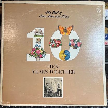 The Best Of Peter, Paul And Mary: (Ten) Years Together (VINYL) | Excellent+ (EX+) Very Good Plus (VG+) - ROCK / USED *EXCELLENT+*