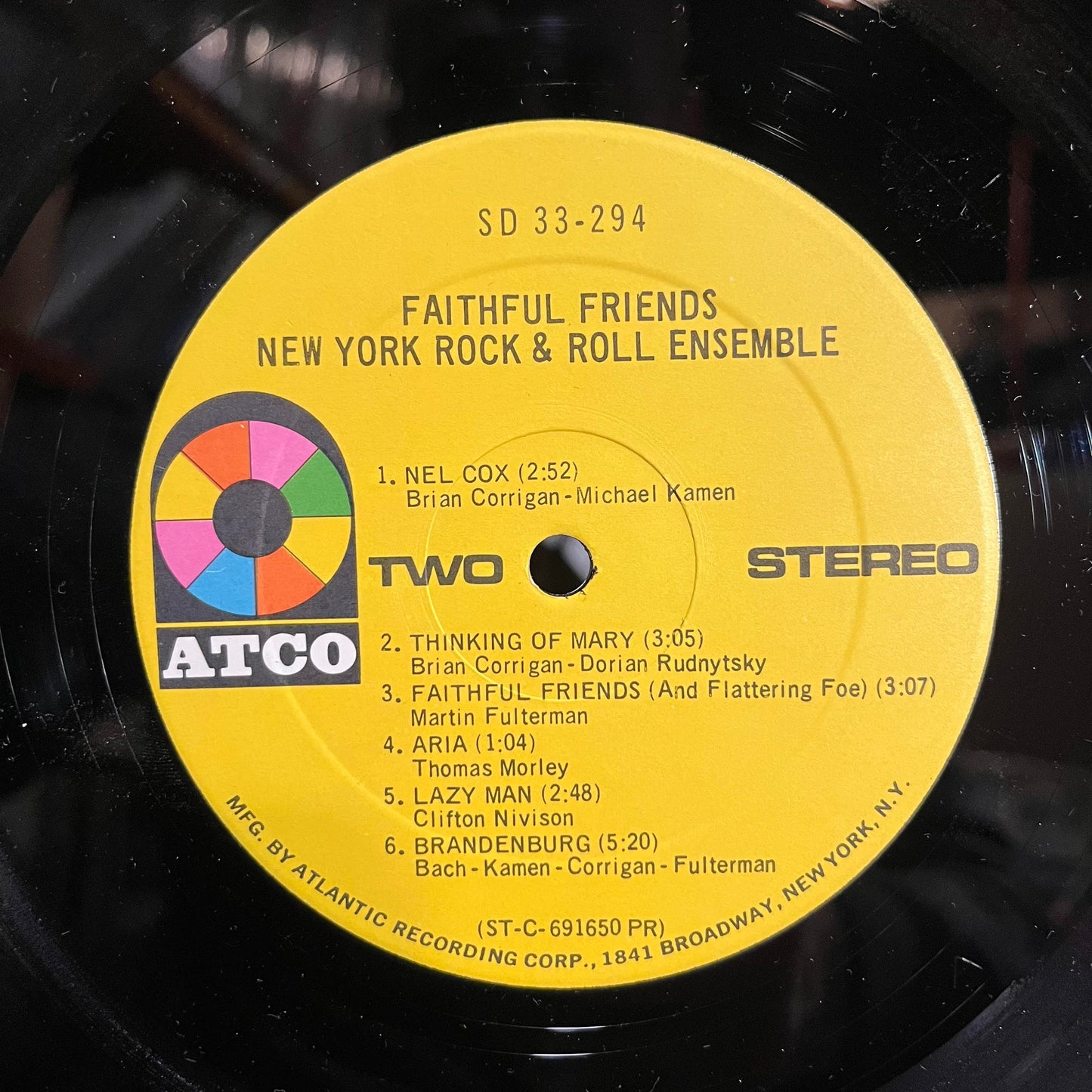 The New York Rock Ensemble - Faithful Friends *SHRINK/PRESSWELL* | Excellent (EX) Near Mint (NM) - ROCK / USED *EXCELLENT+*