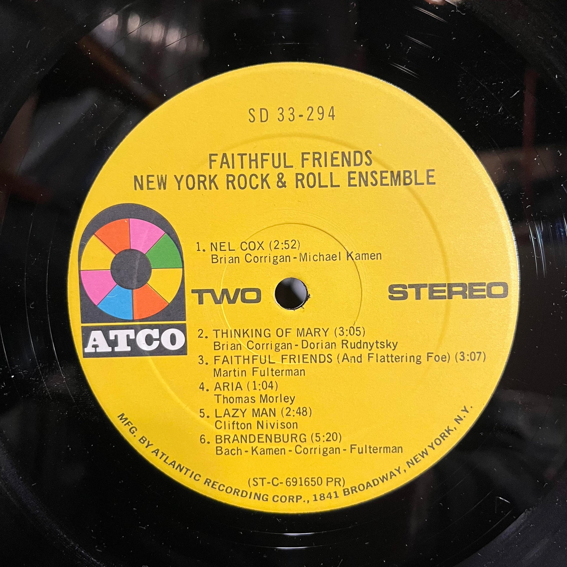 The New York Rock Ensemble - Faithful Friends *SHRINK/PRESSWELL* | Excellent (EX) Near Mint (NM) - ROCK / USED *EXCELLENT+*