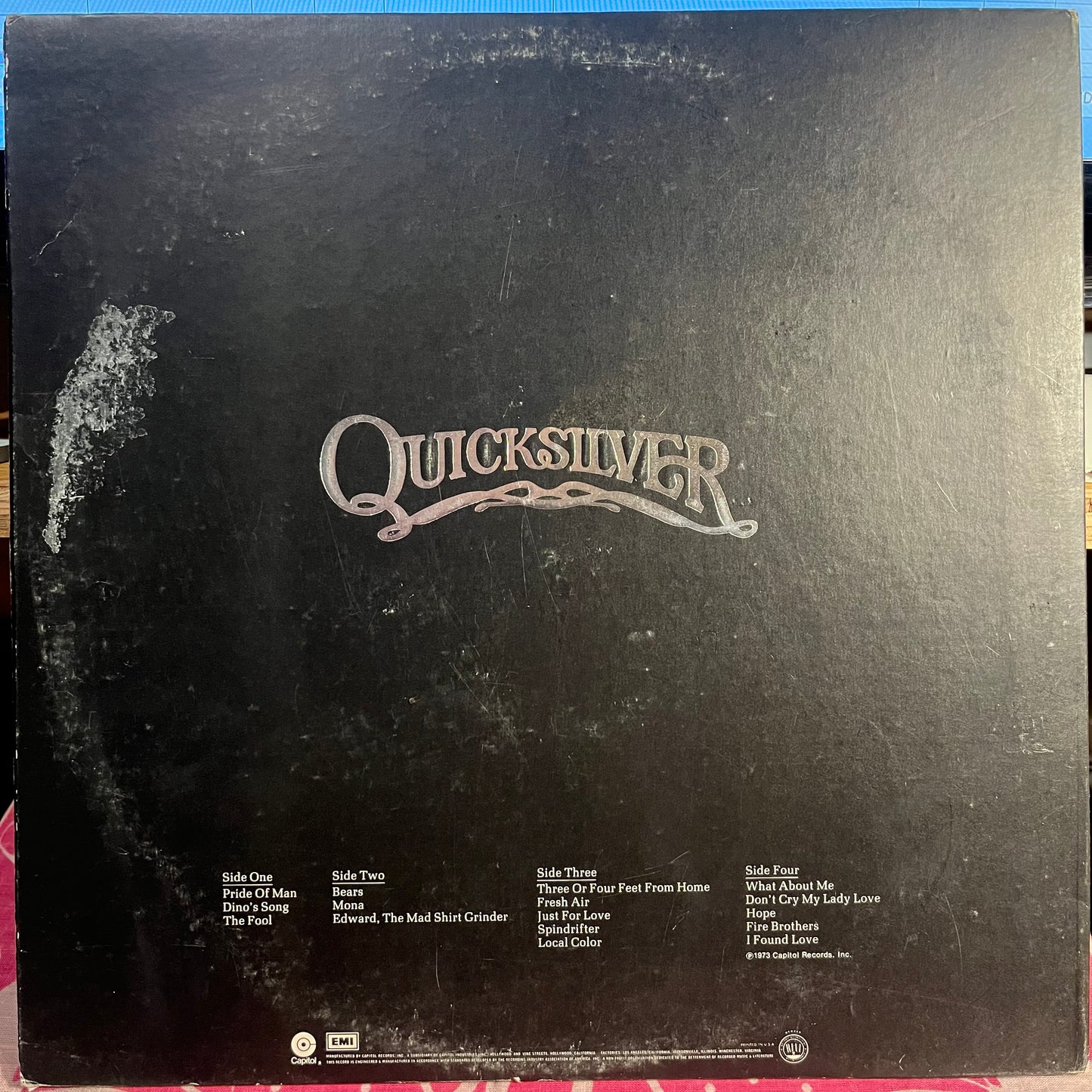 Quicksilver Messenger Service - Anthology *WINCHESTER* | Excellent (EX) Very Good (VG) - ROCK / USED *EXCELLENT+*
