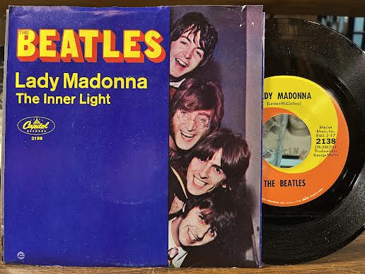 Lady Madonna / The Inner Light (7" VINYL) | Excellent+ (EX+) Excellent+ (EX+) - ROCK / USED *EXCELLENT+*