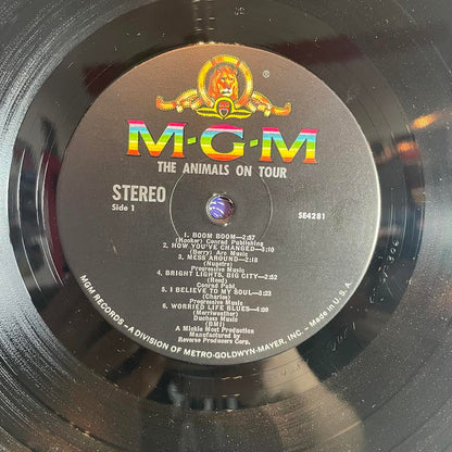 The Animals On Tour (VINYL) | Excellent+ (EX+) Excellent (EX) - ROCK / USED *EXCELLENT+*