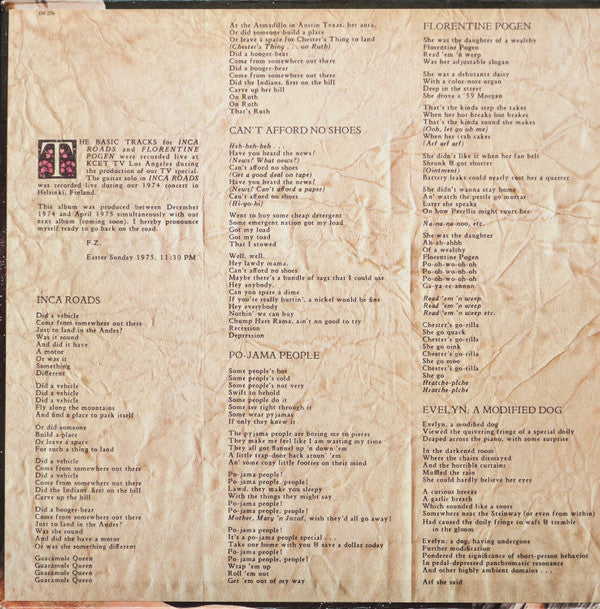 One Size Fits All | Very Good Plus (VG+) Very Good Plus (VG+) - ROCK / USED *EXCELLENT+*
