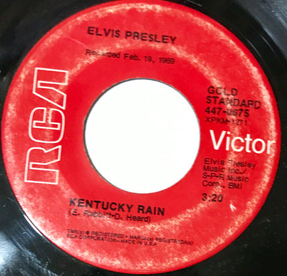 Elvis Presley - Kentucky Rain | Excellent (EX) Excellent (EX) - ROCK / USED *EXCELLENT+*