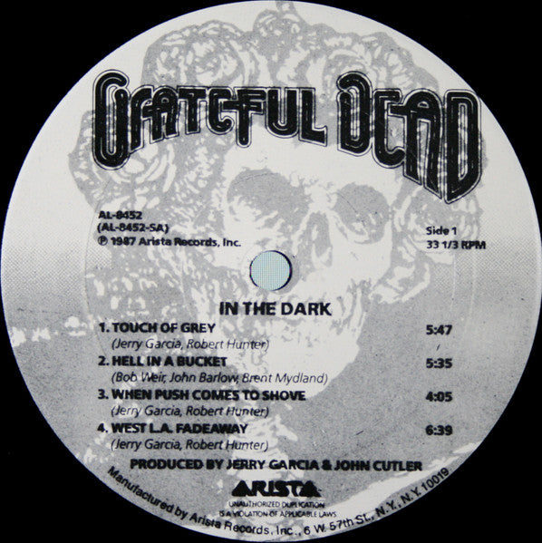 The Grateful Dead - In The Dark (VINYL) | Excellent+ (EX+) Excellent (EX) - ROCK / USED *EXCELLENT+*