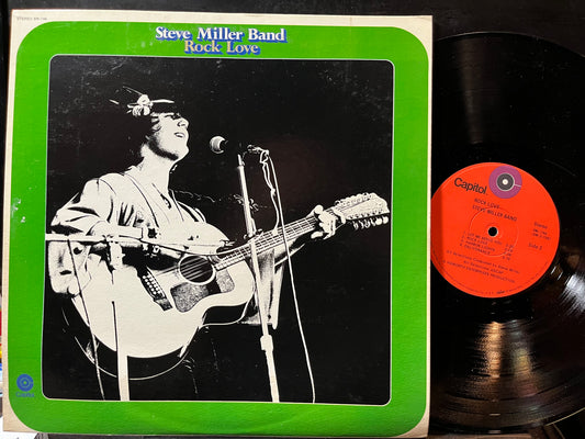 Steve Miller Band - Rock Love (VINYL) | Excellent+ (EX+) Very Good Plus (VG+) - ROCK / USED *EXCELLENT+*