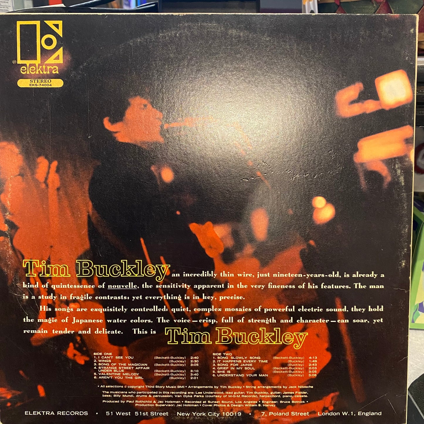 Tim Buckley | Excellent (EX) Excellent (EX)