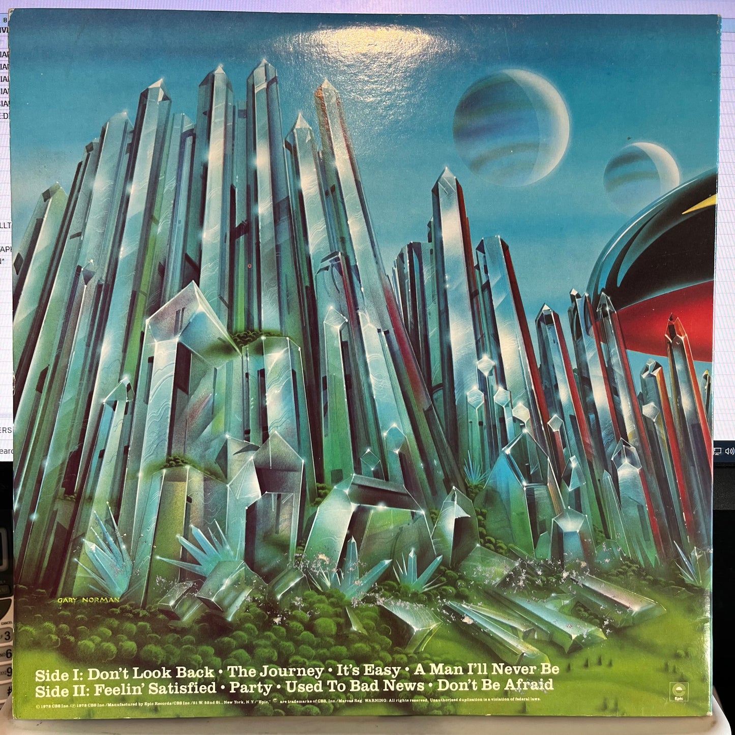 Boston - Don't Look Back *PITMAN* | Excellent (EX) Near Mint (NM) - ROCK / USED *EXCELLENT+*