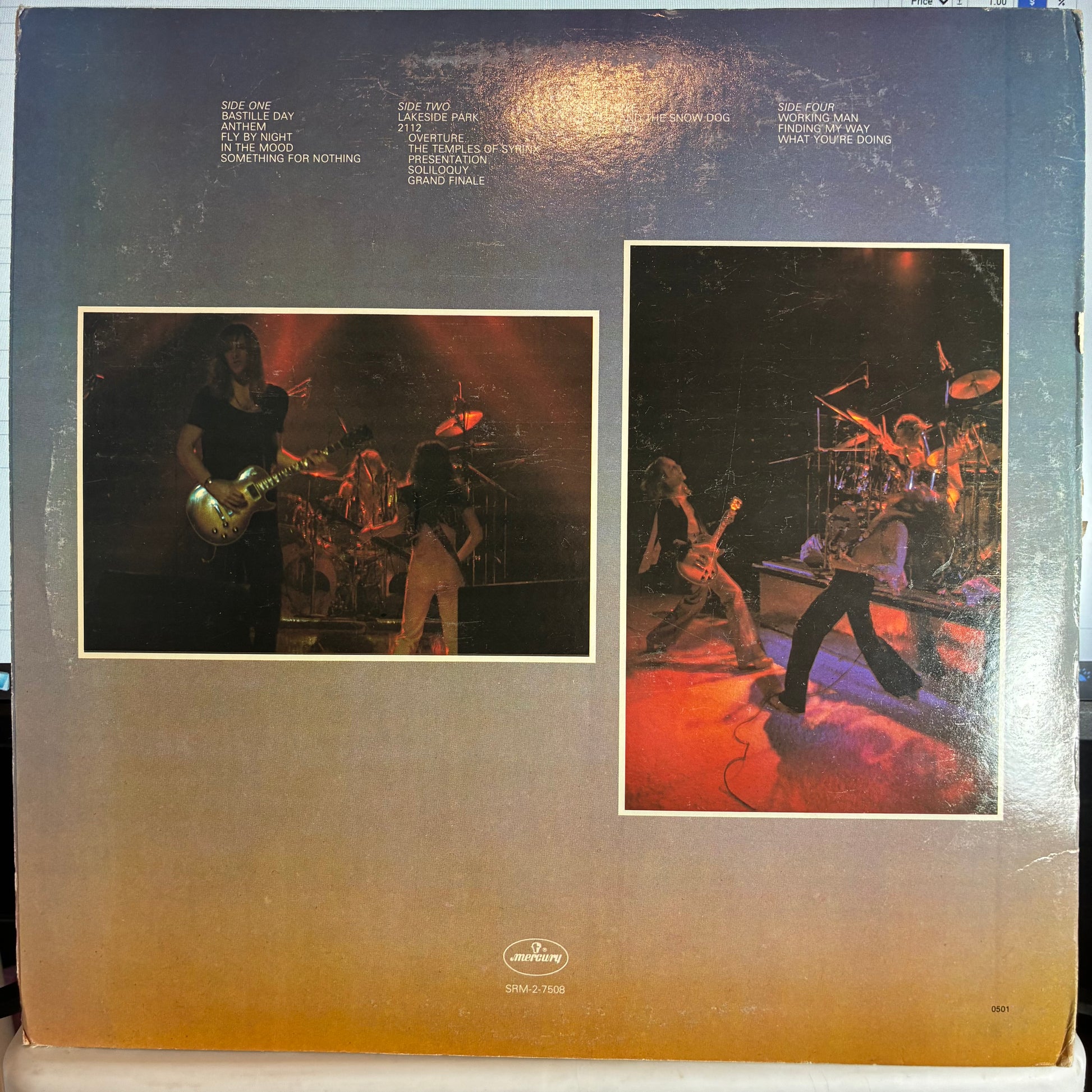 All The World's A Stage (2x VINYL) | Excellent+ (EX+) Very Good Plus (VG+) - ROCK / USED *EXCELLENT+*