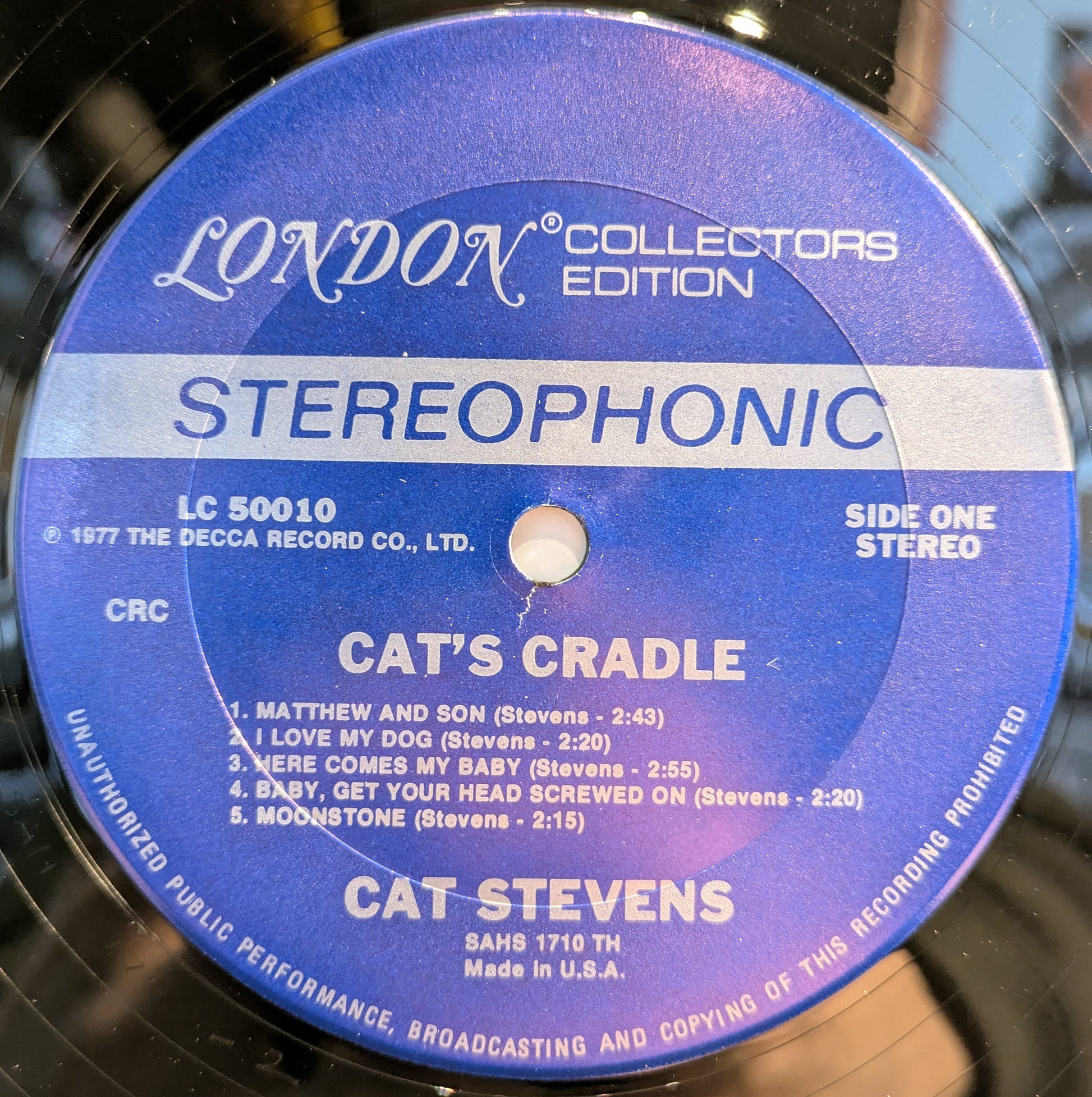 Cat's Cradle (VINYL) | Excellent+ (EX+) Very Good Plus (VG+) - ROCK / USED *EXCELLENT+*