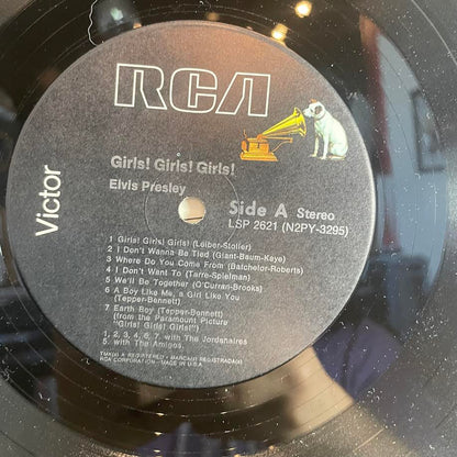Elvis Presley - Girls! Girls! Girls! (VINYL) | Excellent+ (EX+) Very Good Plus (VG+) - ROCK / USED *EXCELLENT+*