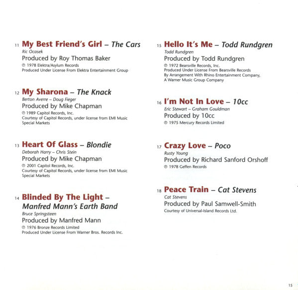 Various - '70s Gold (2xCD CANADA) | Excellent+ (EX+) Excellent+ (EX+) - ROCK / USED *EXCELLENT+*