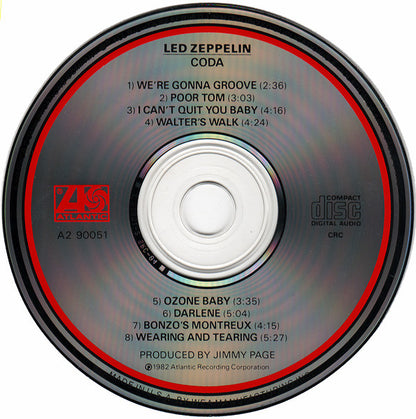 Coda (CD) | Excellent+ (EX+) Excellent+ (EX+) - ROCK / USED *EXCELLENT+*