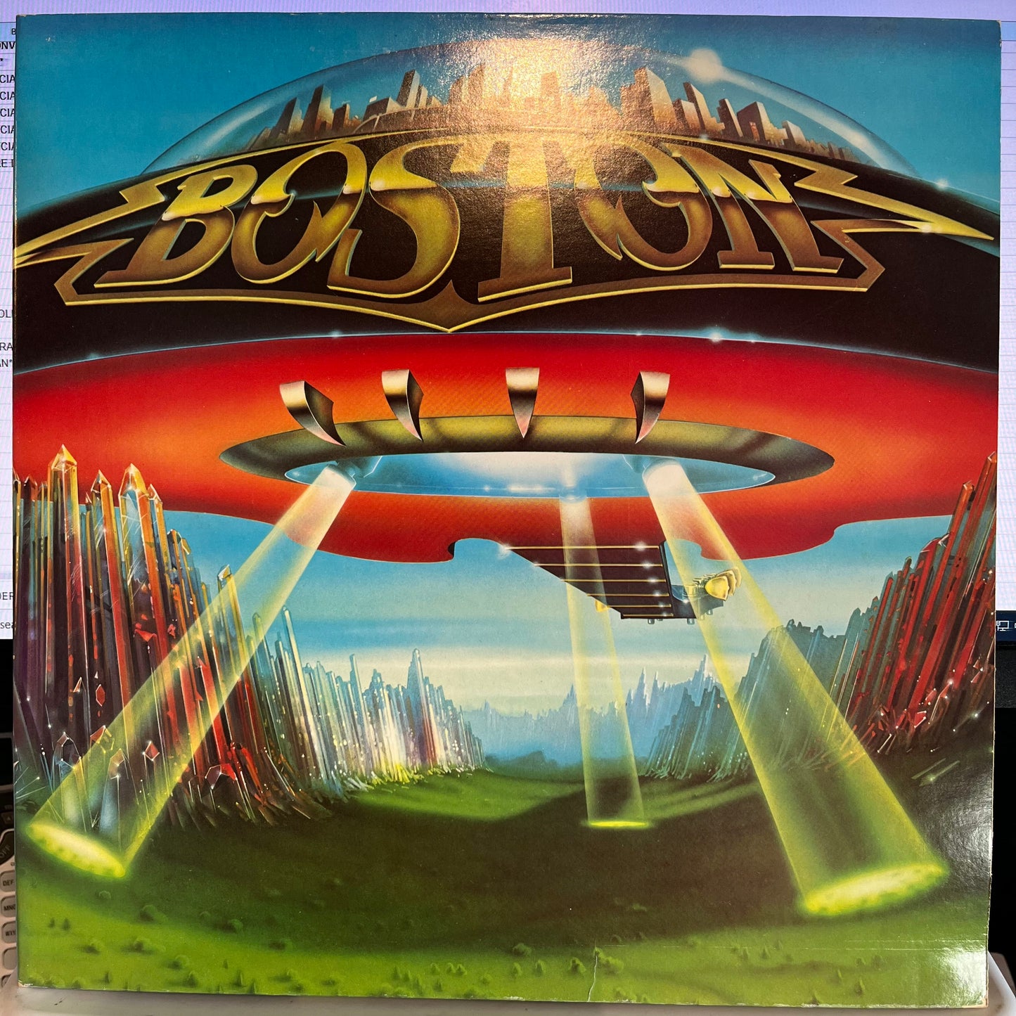 Boston - Don't Look Back *PITMAN* | Excellent (EX) Near Mint (NM) - ROCK / USED *EXCELLENT+*