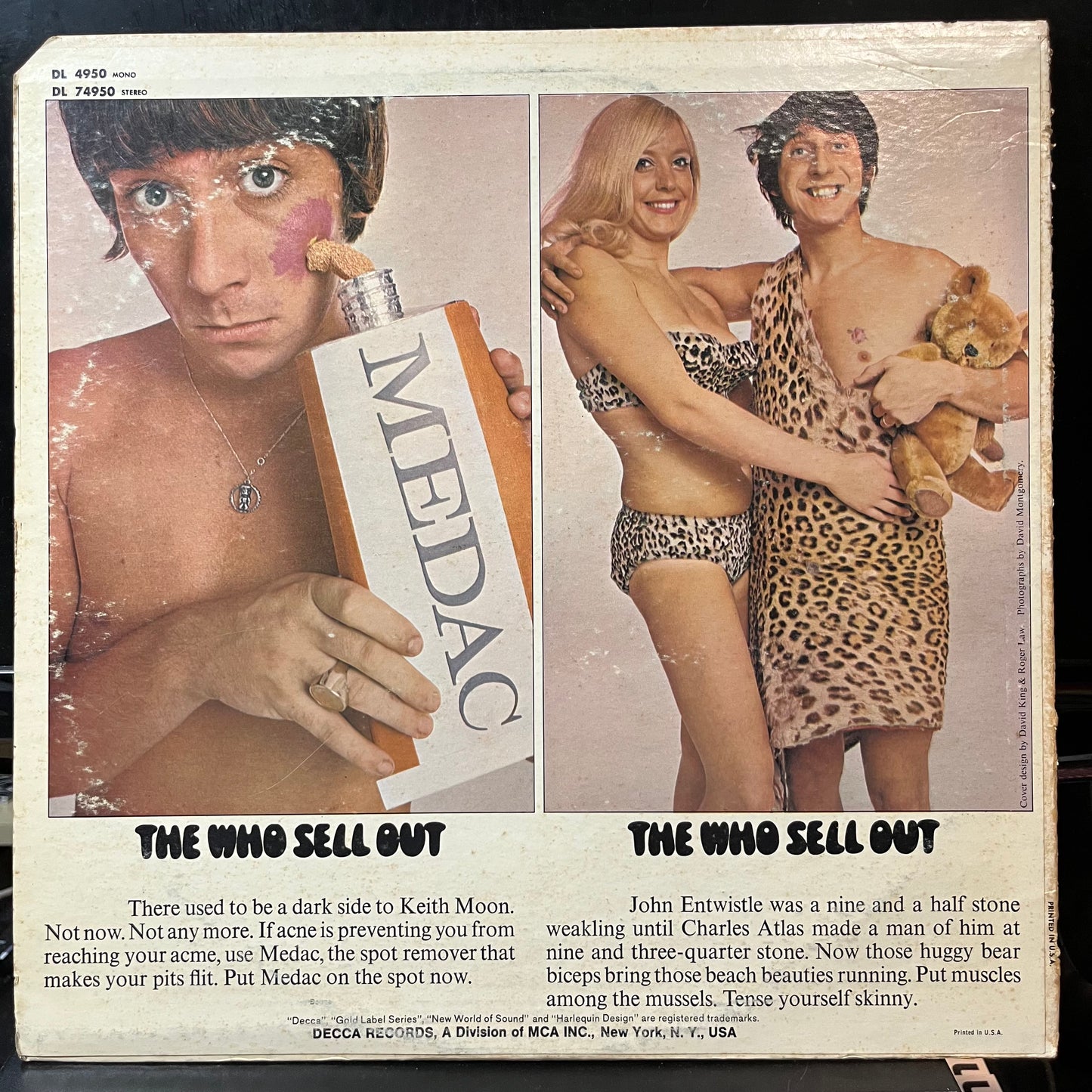 The Who - The Who Sell Out (VINYL LP DECCA DL 74950 1971) | USED - ROCK / USED *EXCELLENT+*