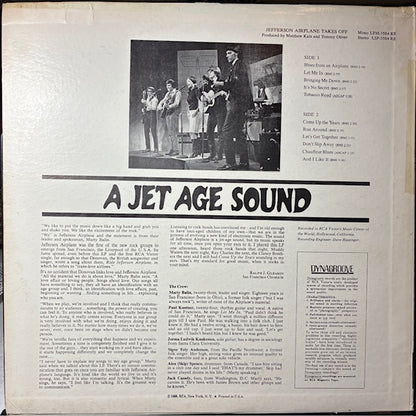 Jefferson Airplane Takes Off (VINYL) | Excellent+ (EX+) Excellent (EX) - ROCK / USED *EXCELLENT+*