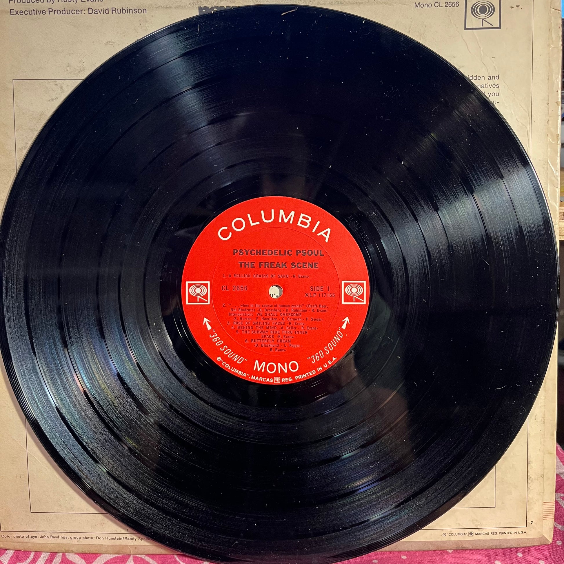 Psychedelic Psoul *MONO* | Excellent (EX) Very Good Plus (VG+) - ROCK / USED *EXCELLENT+*