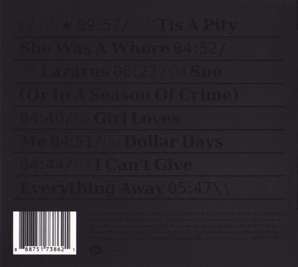 David Bowie - ★ (Blackstar) (CD) | Excellent+ (EX+) Excellent+ (EX+) - ROCK / USED *EXCELLENT+*