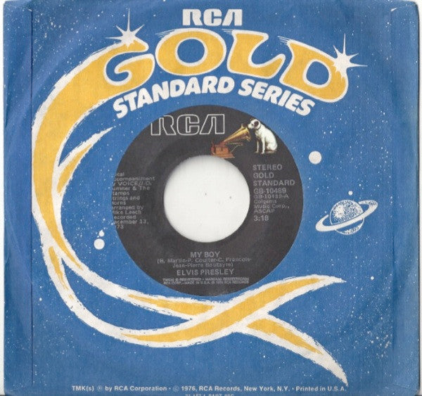 Elvis Presley - My Boy | Excellent (EX) Near Mint (NM) - ROCK / USED *EXCELLENT+*