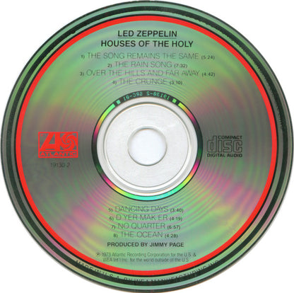 Houses Of The Holy (CD) | Excellent+ (EX+) Near Mint (NM) - ROCK / USED *EXCELLENT+*