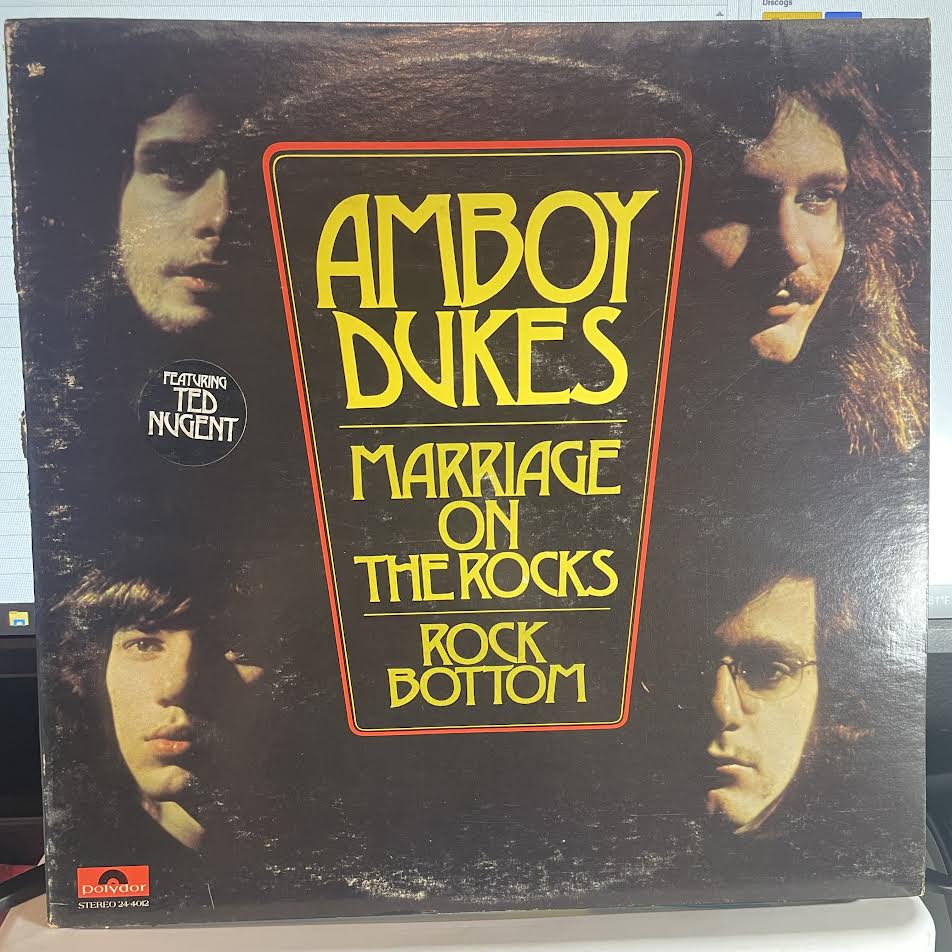 Marriage On The Rocks - Rock Bottom (VINYL) | Excellent+ (EX+) Excellent (EX) - ROCK / USED *EXCELLENT+*