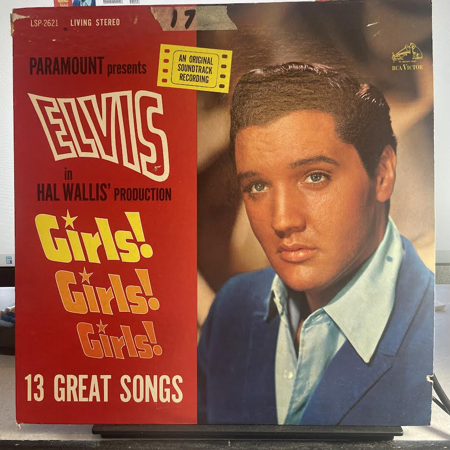Elvis Presley - Girls! Girls! Girls! (VINYL) | Excellent+ (EX+) Very Good Plus (VG+) - ROCK / USED *EXCELLENT+*