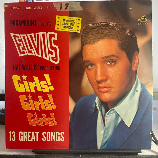 Elvis Presley - Girls! Girls! Girls! (VINYL) | Excellent+ (EX+) Very Good Plus (VG+) - ROCK / USED *EXCELLENT+*