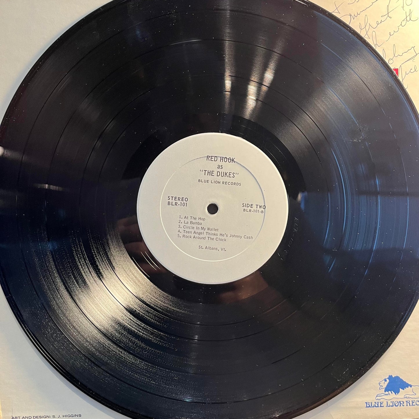 Red Hook (2) - Red Hook As "The Dukes" *SIGNED* | Excellent (EX) Excellent (EX) - ROCK / USED *EXCELLENT+*