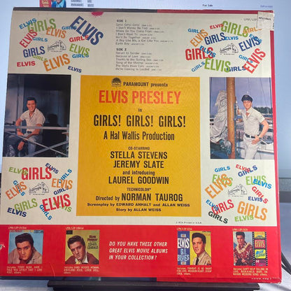 Elvis Presley - Girls! Girls! Girls! (VINYL) | Excellent+ (EX+) Very Good Plus (VG+) - ROCK / USED *EXCELLENT+*
