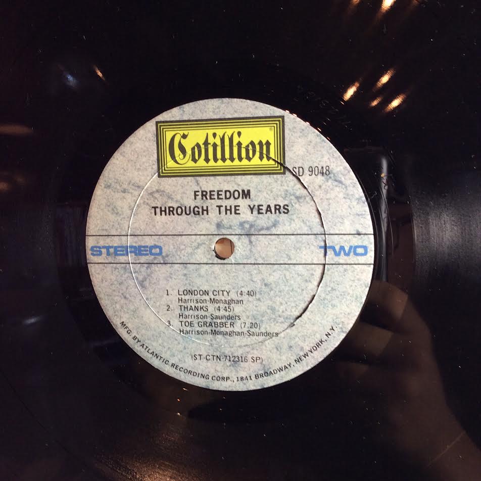Freedom (9) - Through The Years (VINYL LP Cotillion ‎– SD 9048) | USED Excellent+ (EX+) Very Good Plus (VG+) - ROCK / USED *EXCELLENT+*