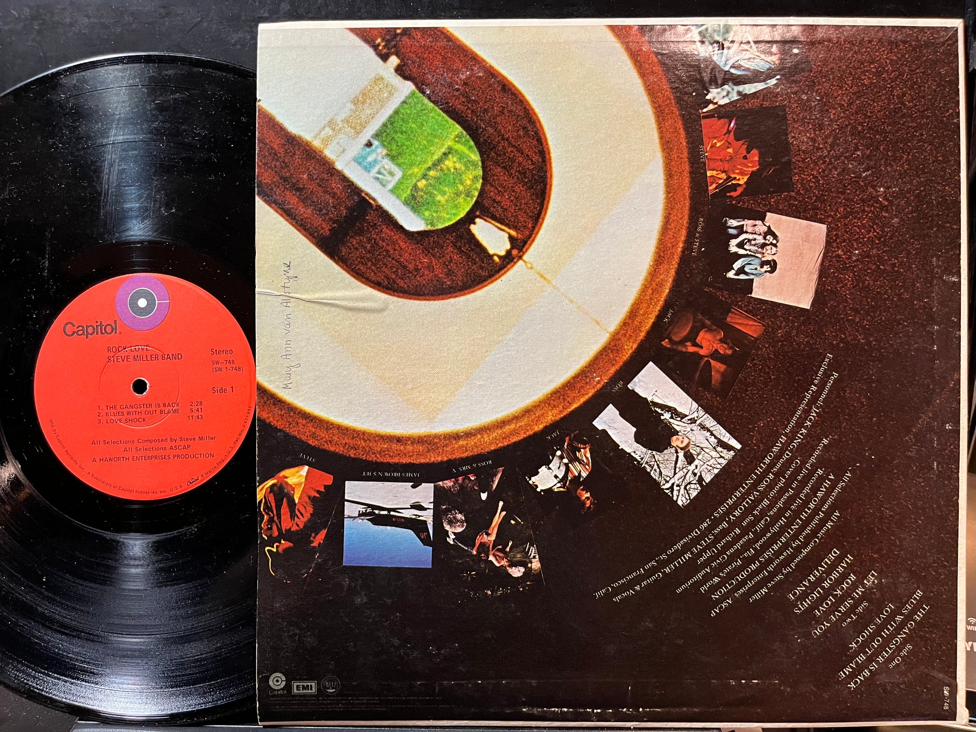 Steve Miller Band - Rock Love (VINYL) | Excellent+ (EX+) Very Good Plus (VG+) - ROCK / USED *EXCELLENT+*